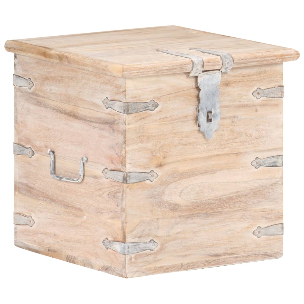 Chest 40x40x40 cm Solid Acacia Wood- Storage Chests - HomeShopIreland - Home Shop Ireland - Storage Chests - Chest 40x40x40 cm Solid Acacia Wood