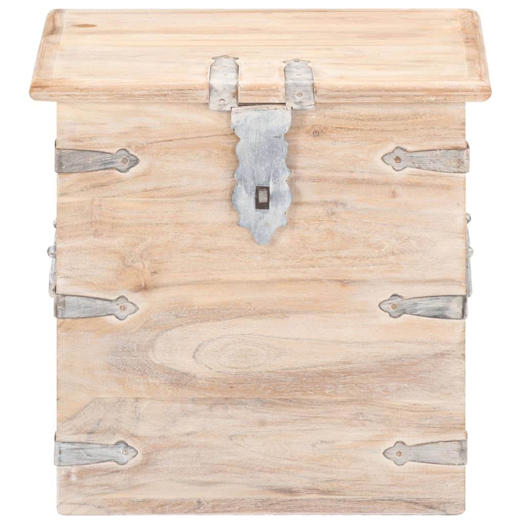 Chest 40x40x40 cm Solid Acacia Wood- Storage Chests - HomeShopIreland - Home Shop Ireland - Storage Chests - Chest 40x40x40 cm Solid Acacia Wood