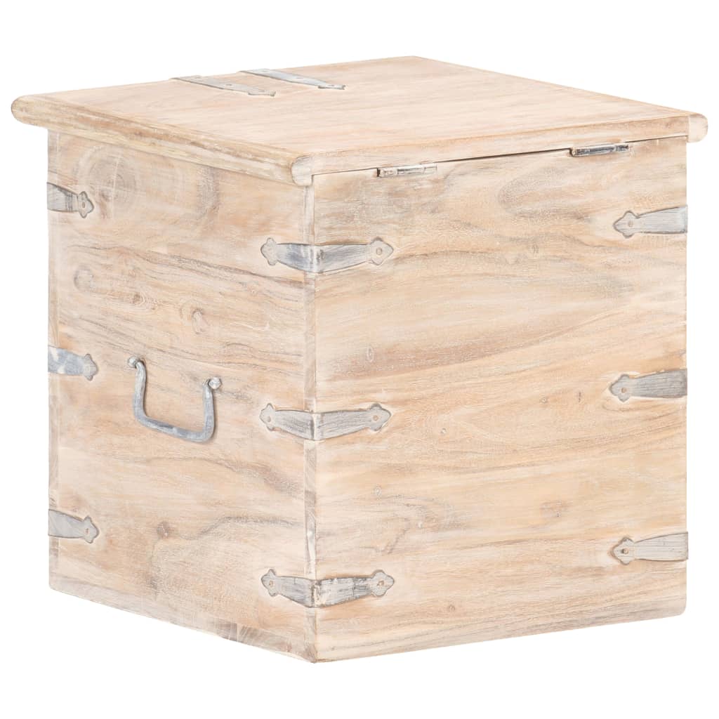 Chest 40x40x40 cm Solid Acacia Wood- Storage Chests - HomeShopIreland - Home Shop Ireland - Storage Chests - Chest 40x40x40 cm Solid Acacia Wood