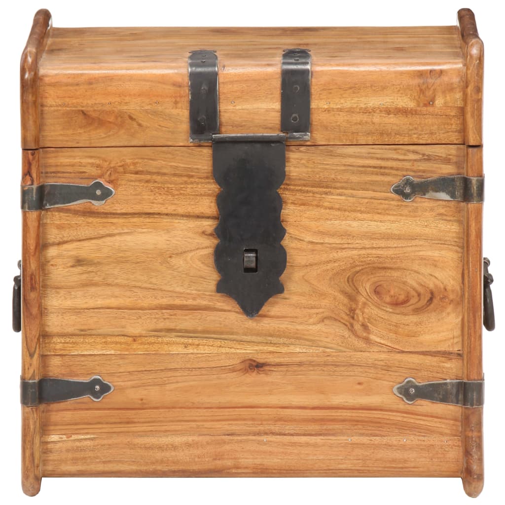 Chest 40x40x40 cm Solid Acacia Wood- Storage Chests - HomeShopIreland - Home Shop Ireland - Storage Chests - Chest 40x40x40 cm Solid Acacia Wood
