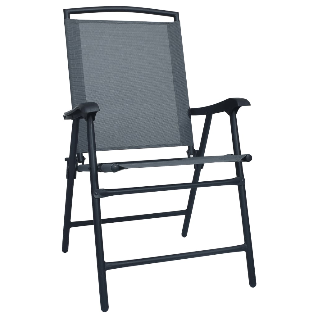 3 Piece Bistro Set Grey Steel- Outdoor Furniture Sets - HomeShopIreland - Home Shop Ireland - Outdoor Furniture Sets - 3 Piece Bistro Set Grey Steel