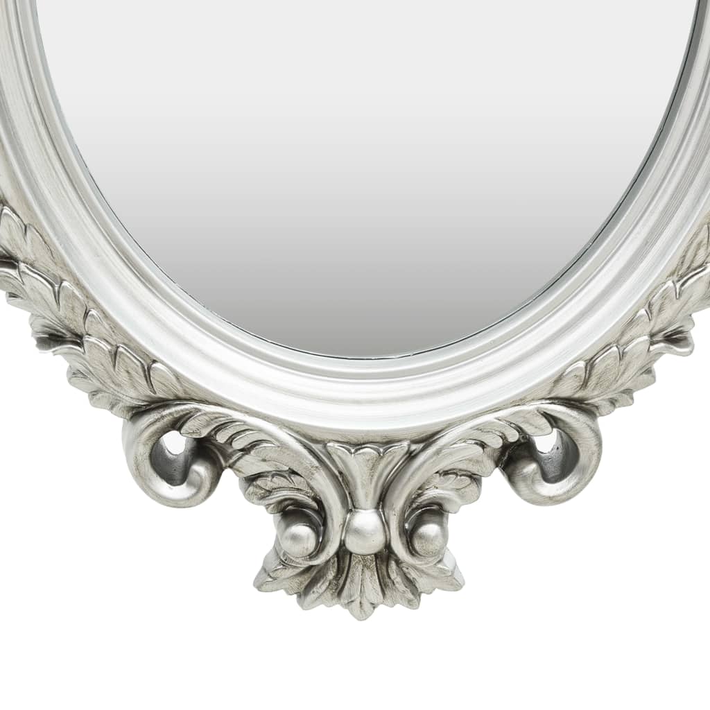 Wall Mirror Castle Style 56x76 cm Silver- Mirrors - HomeShopIreland - Home Shop Ireland - Mirrors - Wall Mirror Castle Style 56x76 cm Silver