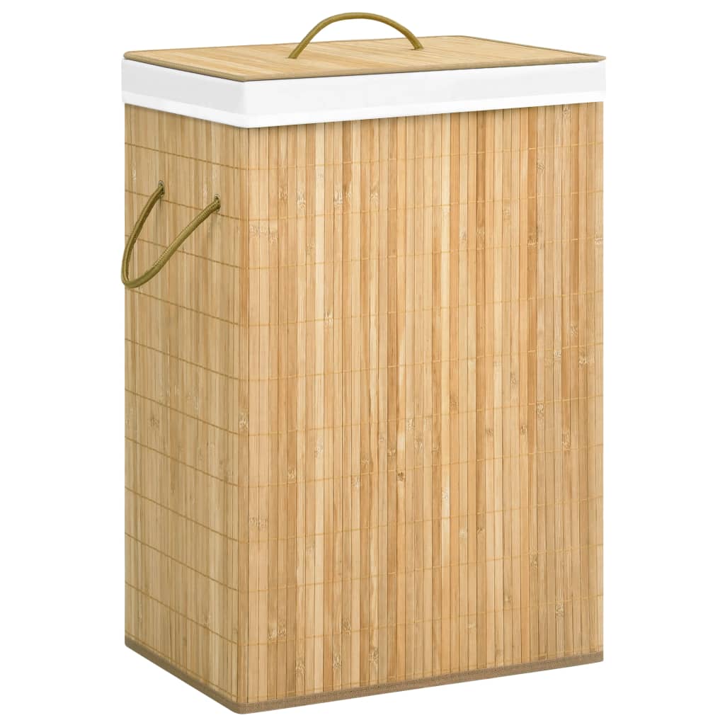 Bamboo Laundry Basket 72 L- Laundry Baskets - HomeShopIreland - Home Shop Ireland - Laundry Baskets - Bamboo Laundry Basket 72 L