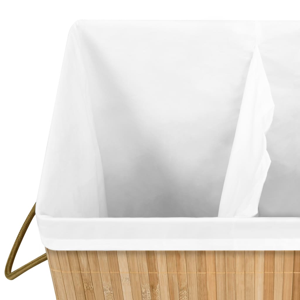 Bamboo Laundry Basket 72 L- Laundry Baskets - HomeShopIreland - Home Shop Ireland - Laundry Baskets - Bamboo Laundry Basket 72 L
