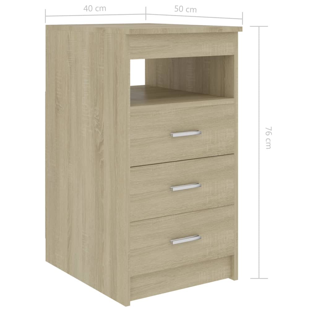 Desk Sonoma Oak 140x50x76 cm Chipboard- Desks - HomeShopIreland - Home Shop Ireland - Desks - Desk Sonoma Oak 140x50x76 cm Chipboard
