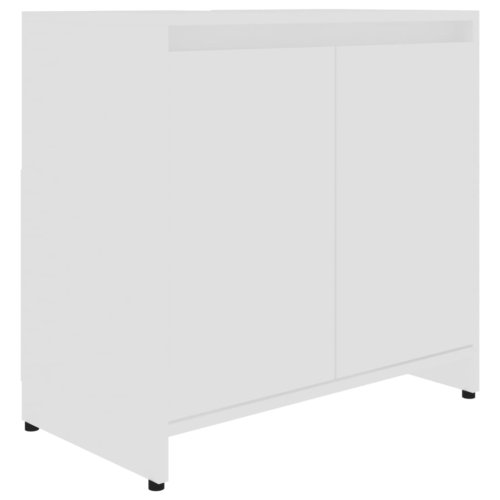 Bathroom Cabinet White 60x33x58 cm Chipboard- Bathroom Furniture Sets - HomeShopIreland - Home Shop Ireland - Bathroom Furniture Sets - Bathroom Cabinet White 60x33x58 cm Chipboard