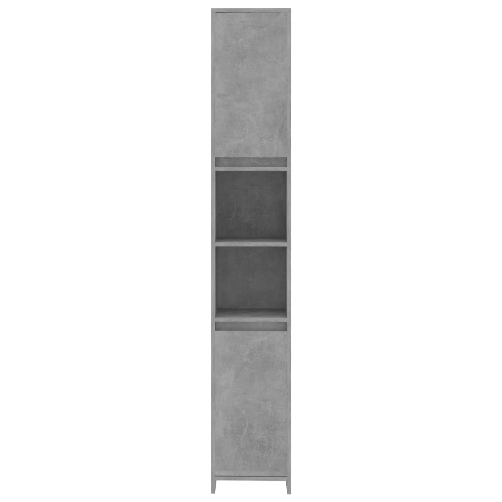 Bathroom Cabinet Concrete Grey 30x30x183.5 cm Chipboard- Bathroom Furniture Sets - HomeShopIreland - Home Shop Ireland - Bathroom Furniture Sets - Bathroom Cabinet Concrete Grey 30x30x183.5 cm Chipboard