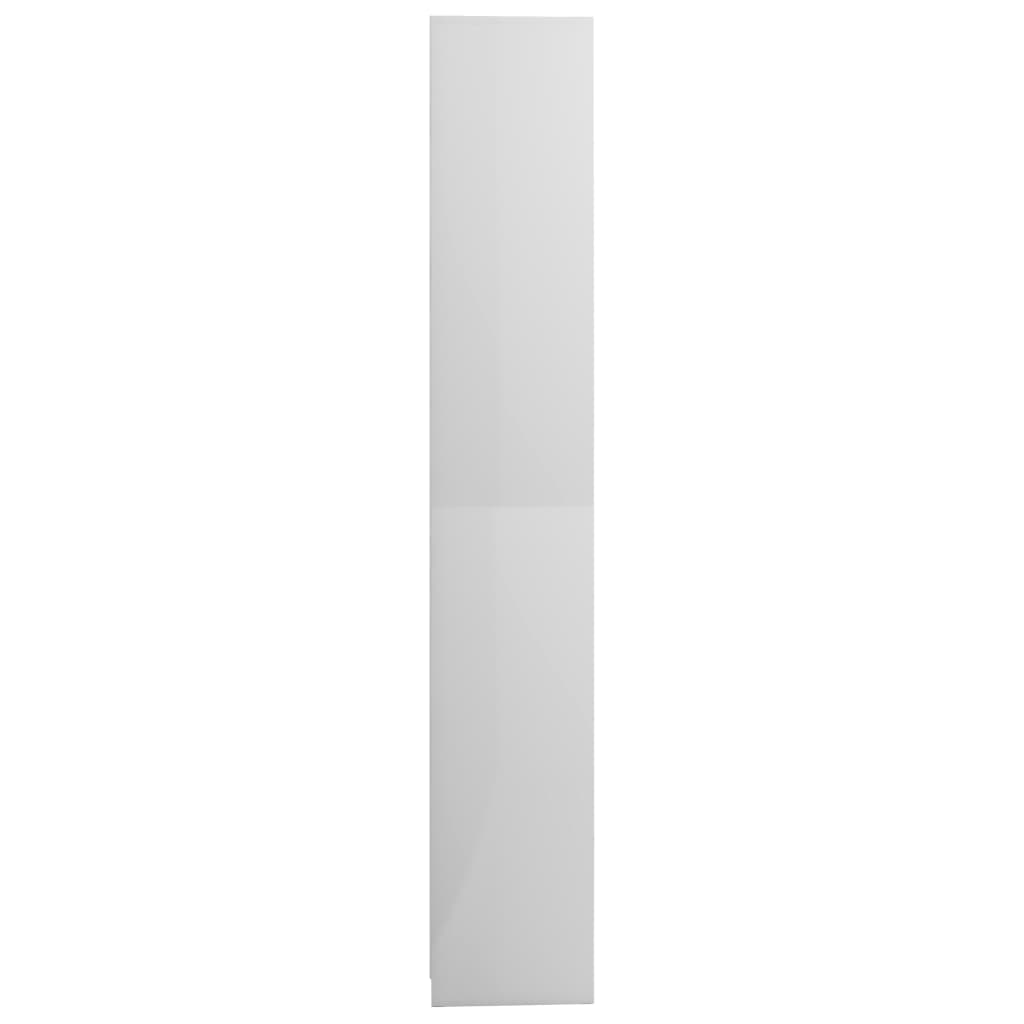 Bathroom Cabinet High Gloss White 30x30x183.5 cm Chipboard- Bathroom Furniture Sets - HomeShopIreland - Home Shop Ireland - Bathroom Furniture Sets - Bathroom Cabinet High Gloss White 30x30x183.5 cm Chipboard
