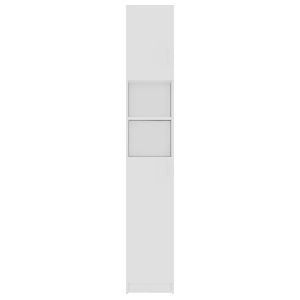 Bathroom Cabinet White 32x25.5x190 cm Chipboard- Bathroom Furniture Sets - HomeShopIreland - Home Shop Ireland - Bathroom Furniture Sets - Bathroom Cabinet White 32x25.5x190 cm Chipboard