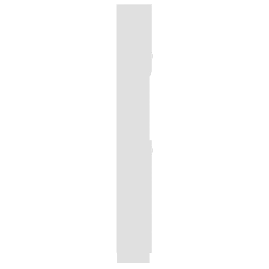 Bathroom Cabinet White 32x25.5x190 cm Chipboard- Bathroom Furniture Sets - HomeShopIreland - Home Shop Ireland - Bathroom Furniture Sets - Bathroom Cabinet White 32x25.5x190 cm Chipboard