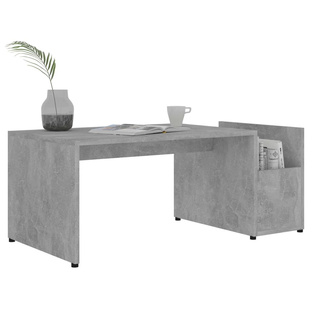 Coffee Table Concrete Grey 90x45x35 cm Chipboard- Coffee Tables - HomeShopIreland - Home Shop Ireland - Coffee Tables - Coffee Table Concrete Grey 90x45x35 cm Chipboard