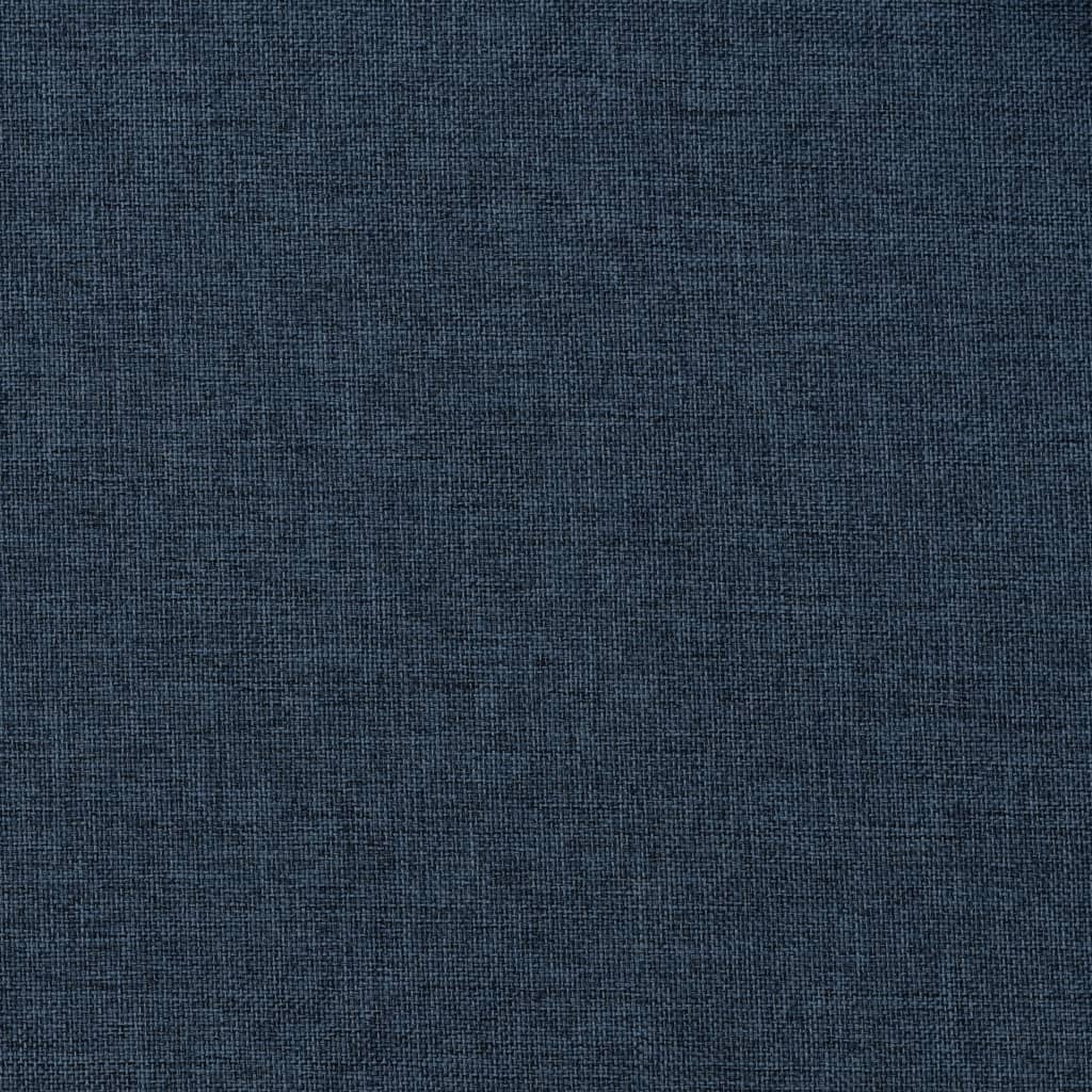 Linen-Look Blackout Curtains with Hooks Blue 290x245 cm- Curtains & Drapes - HomeShopIreland - Home Shop Ireland - Curtains & Drapes - Linen-Look Blackout Curtains with Hooks Blue 290x245 cm