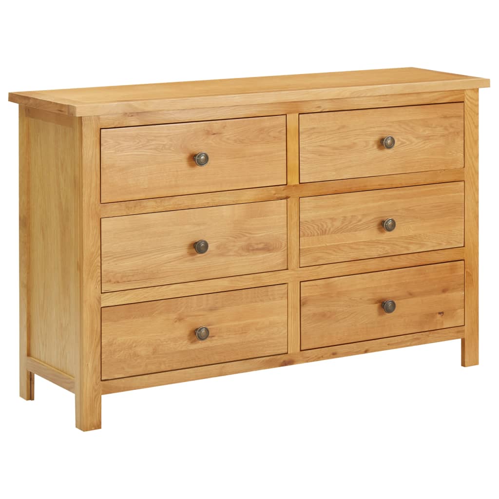 Chest of Drawers 105x33.5x73 cm Solid Oak Wood- Chest of drawers - HomeShopIreland - Home Shop Ireland - Chest of drawers - Chest of Drawers 105x33.5x73 cm Solid Oak Wood