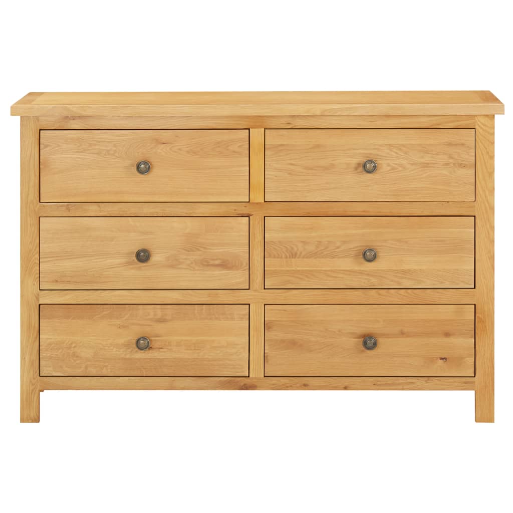 Chest of Drawers 105x33.5x73 cm Solid Oak Wood- Chest of drawers - HomeShopIreland - Home Shop Ireland - Chest of drawers - Chest of Drawers 105x33.5x73 cm Solid Oak Wood