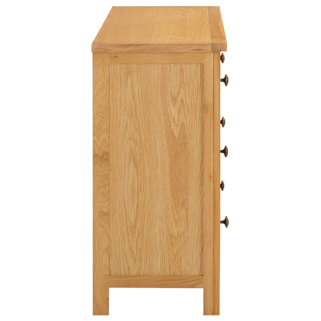 Chest of Drawers 105x33.5x73 cm Solid Oak Wood- Chest of drawers - HomeShopIreland - Home Shop Ireland - Chest of drawers - Chest of Drawers 105x33.5x73 cm Solid Oak Wood