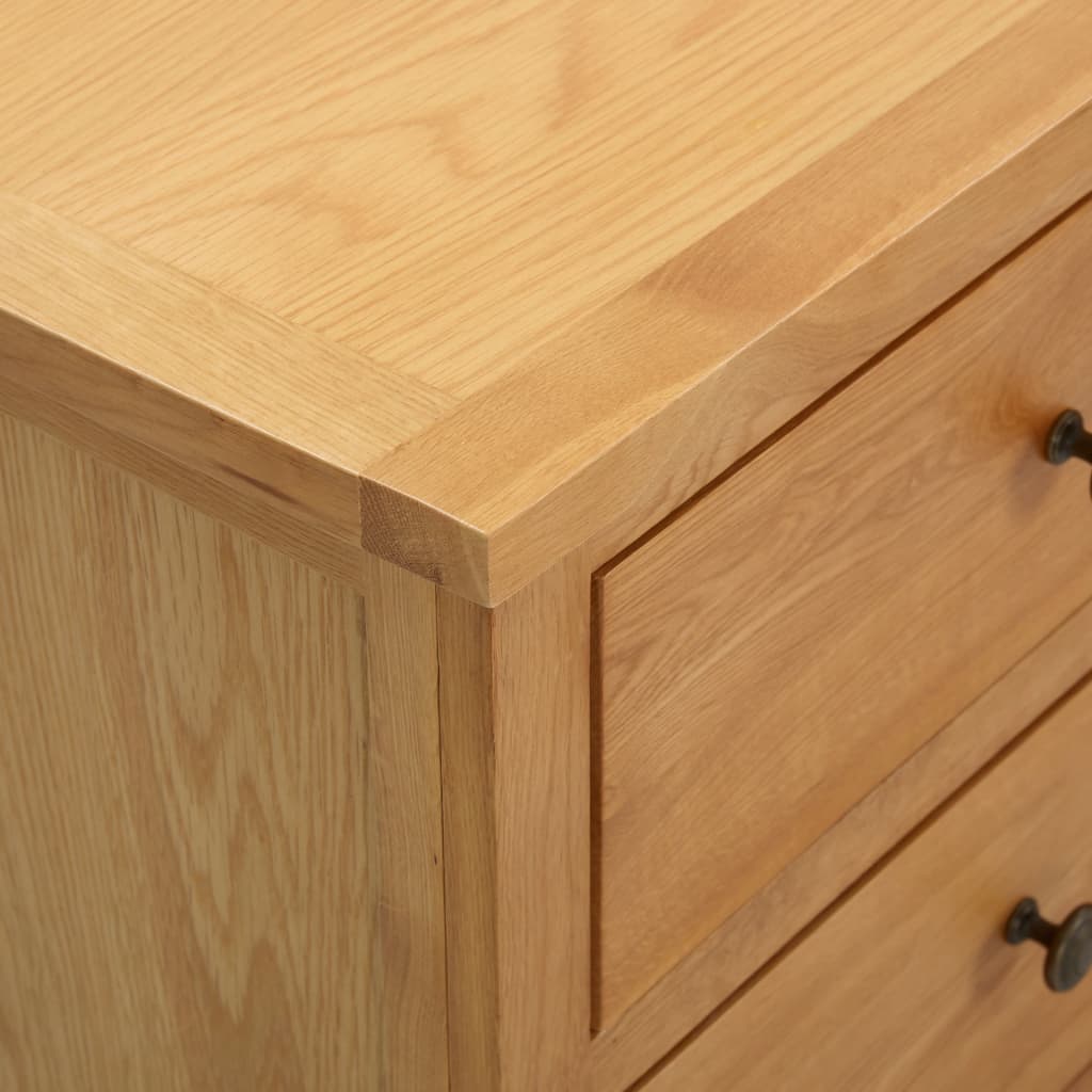 Chest of Drawers 80x35x75 cm Solid Oak Wood- Chest of drawers - HomeShopIreland - Home Shop Ireland - Chest of drawers - Chest of Drawers 80x35x75 cm Solid Oak Wood