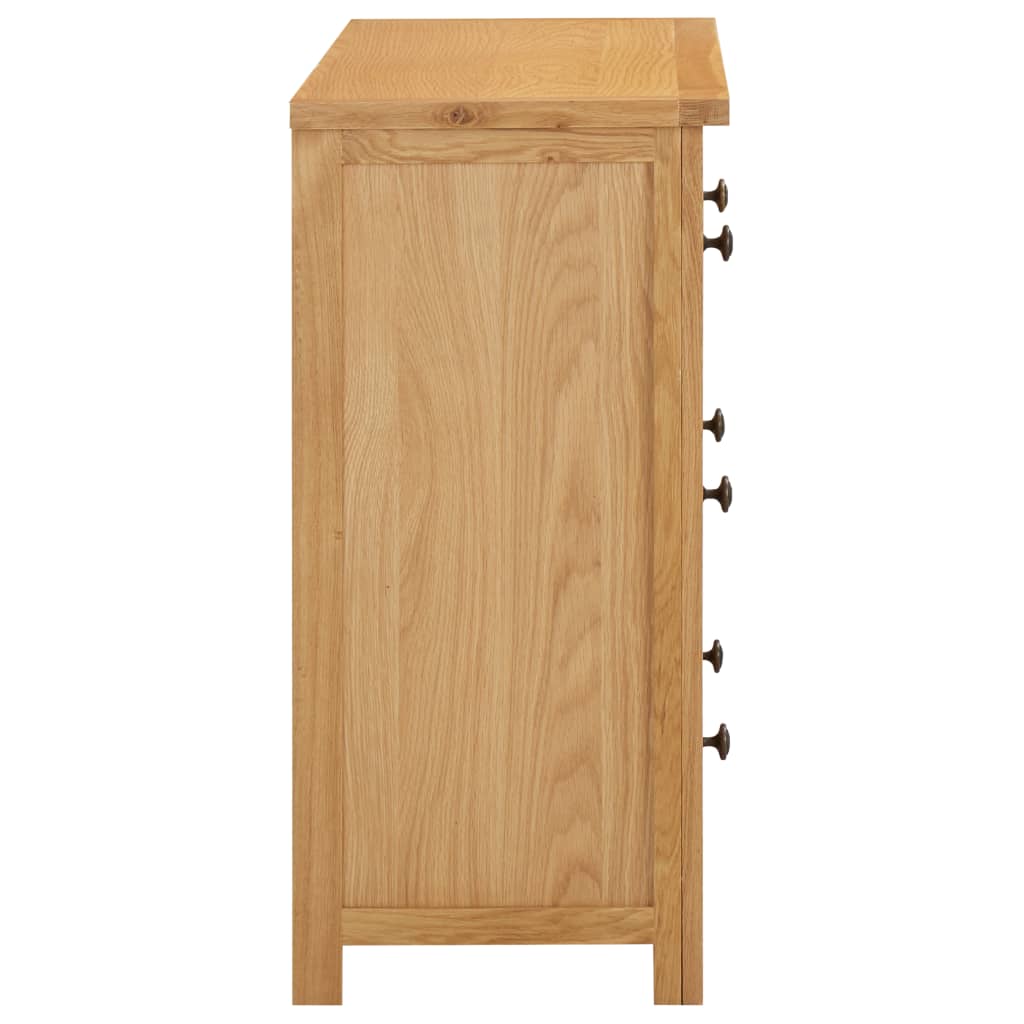 Chest of Drawers 80x35x75 cm Solid Oak Wood- Chest of drawers - HomeShopIreland - Home Shop Ireland - Chest of drawers - Chest of Drawers 80x35x75 cm Solid Oak Wood