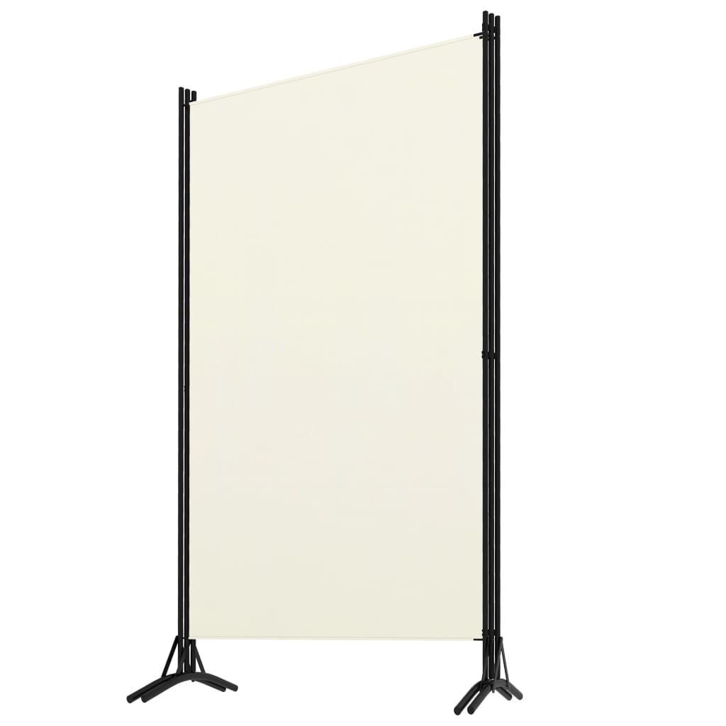 3-Panel Room Divider Cream White 260x180 cm- Room Dividers - HomeShopIreland - Home Shop Ireland - Room Dividers - 3-Panel Room Divider Cream White 260x180 cm