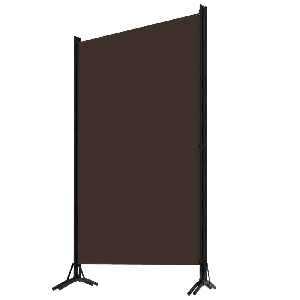 3-Panel Room Divider Brown 260x180 cm- Room Dividers - HomeShopIreland - Home Shop Ireland - Room Dividers - 3-Panel Room Divider Brown 260x180 cm