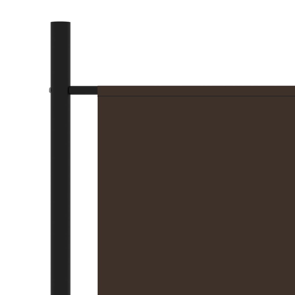 3-Panel Room Divider Brown 260x180 cm- Room Dividers - HomeShopIreland - Home Shop Ireland - Room Dividers - 3-Panel Room Divider Brown 260x180 cm