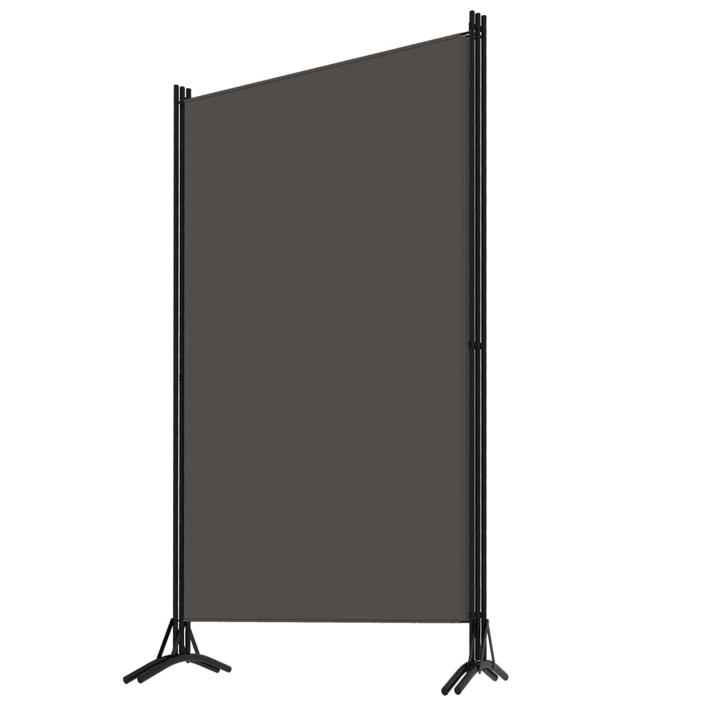 3-Panel Room Divider Anthracite 260x180 cm- Room Dividers - HomeShopIreland - Home Shop Ireland - Room Dividers - 3-Panel Room Divider Anthracite 260x180 cm