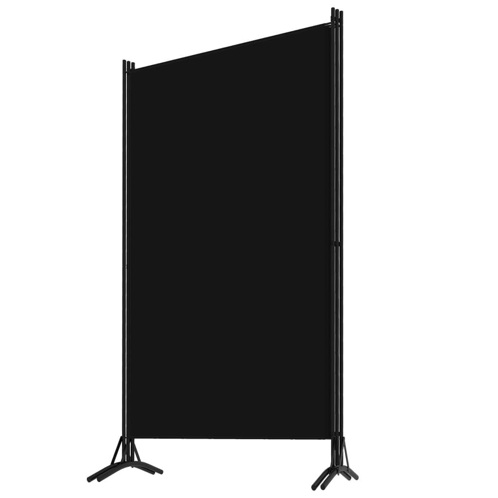 3-Panel Room Divider Black 260x180 cm- Room Dividers - HomeShopIreland - Home Shop Ireland - Room Dividers - 3-Panel Room Divider Black 260x180 cm
