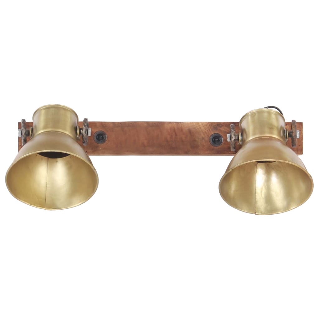 Industrial Wall Lamp Brass 45x25 cm E27- Lamps - HomeShopIreland - Home Shop Ireland - Lamps - Industrial Wall Lamp Brass 45x25 cm E27