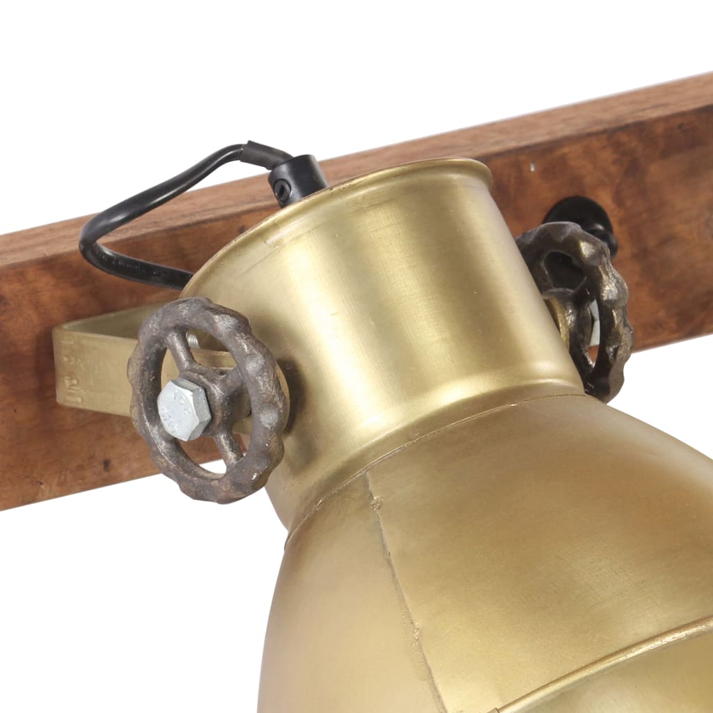 Industrial Wall Lamp Brass 45x25 cm E27- Lamps - HomeShopIreland - Home Shop Ireland - Lamps - Industrial Wall Lamp Brass 45x25 cm E27