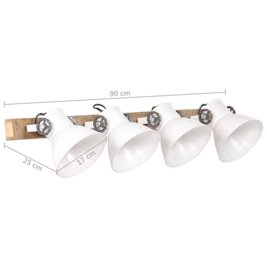 Industrial Wall Lamp White 90x25 cm E27- Lamps - HomeShopIreland - Home Shop Ireland - Lamps - Industrial Wall Lamp White 90x25 cm E27