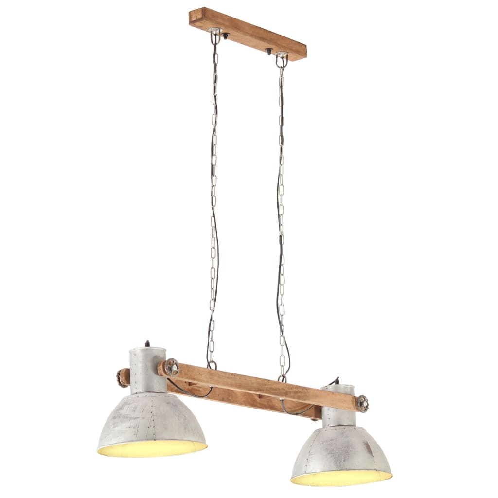 Industrial Hanging Lamp 25 W Silver 109 cm E27- Lamps - HomeShopIreland - Home Shop Ireland - Lamps - Industrial Hanging Lamp 25 W Silver 109 cm E27