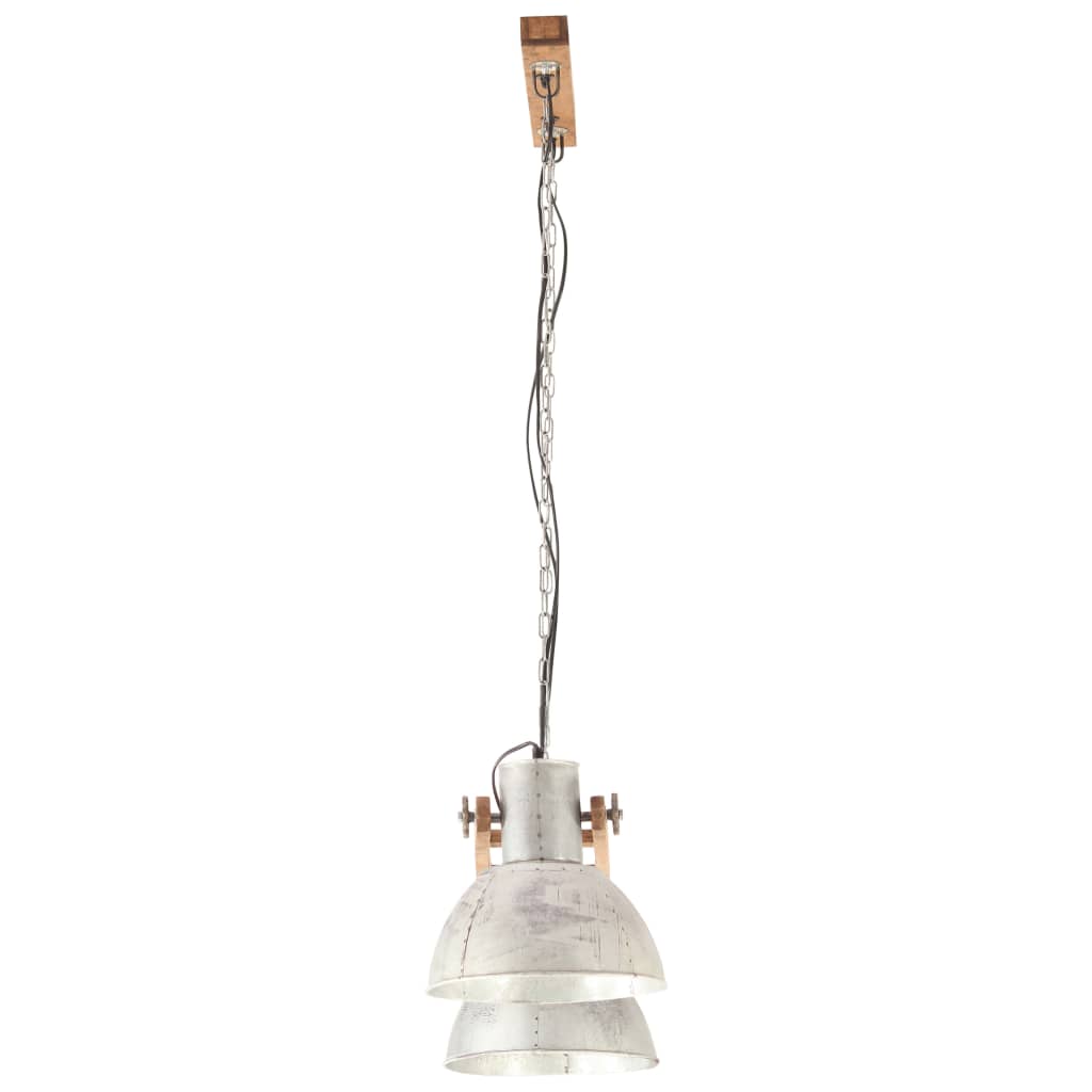 Industrial Hanging Lamp 25 W Silver 109 cm E27- Lamps - HomeShopIreland - Home Shop Ireland - Lamps - Industrial Hanging Lamp 25 W Silver 109 cm E27