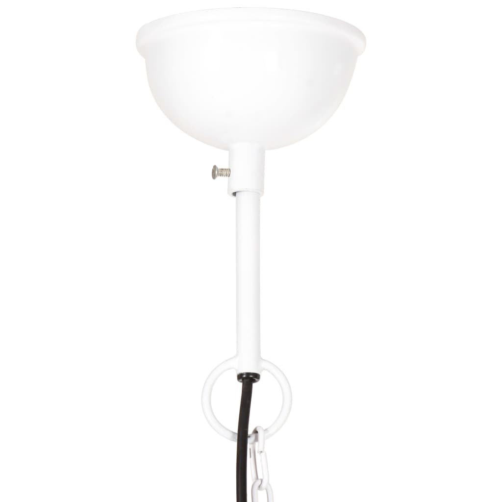 Industrial Hanging Lamp 25 W White Round 40 cm E27- Lamps - HomeShopIreland - Home Shop Ireland - Lamps - Industrial Hanging Lamp 25 W White Round 40 cm E27