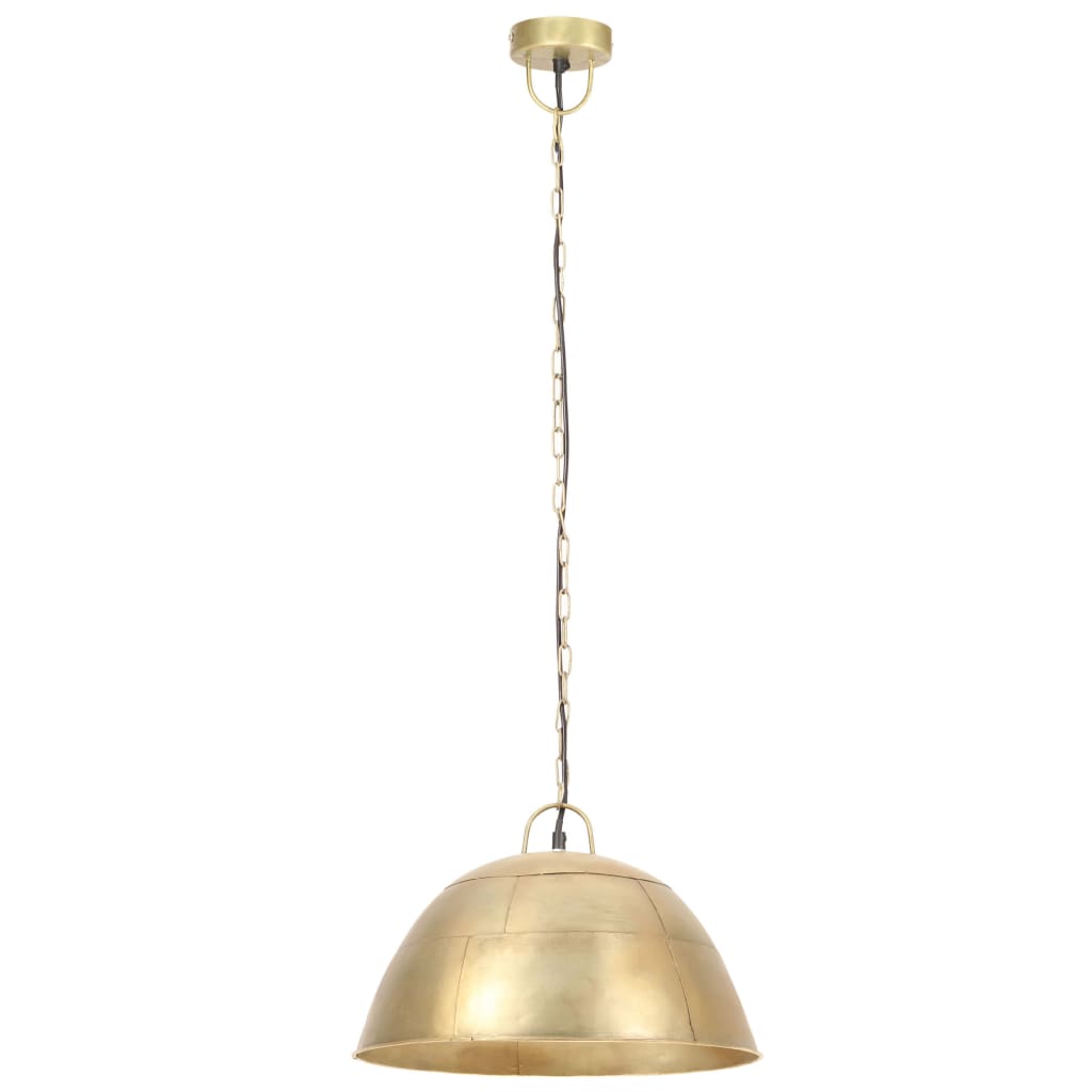 Industrial Vintage Hanging Lamp 25 W Brass Round 41 cm E27- Lamps - HomeShopIreland - Home Shop Ireland - Lamps - Industrial Vintage Hanging Lamp 25 W Brass Round 41 cm E27