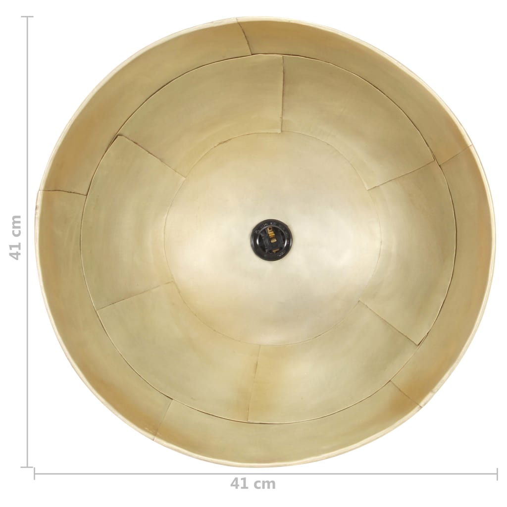 Industrial Vintage Hanging Lamp 25 W Brass Round 41 cm E27- Lamps - HomeShopIreland - Home Shop Ireland - Lamps - Industrial Vintage Hanging Lamp 25 W Brass Round 41 cm E27