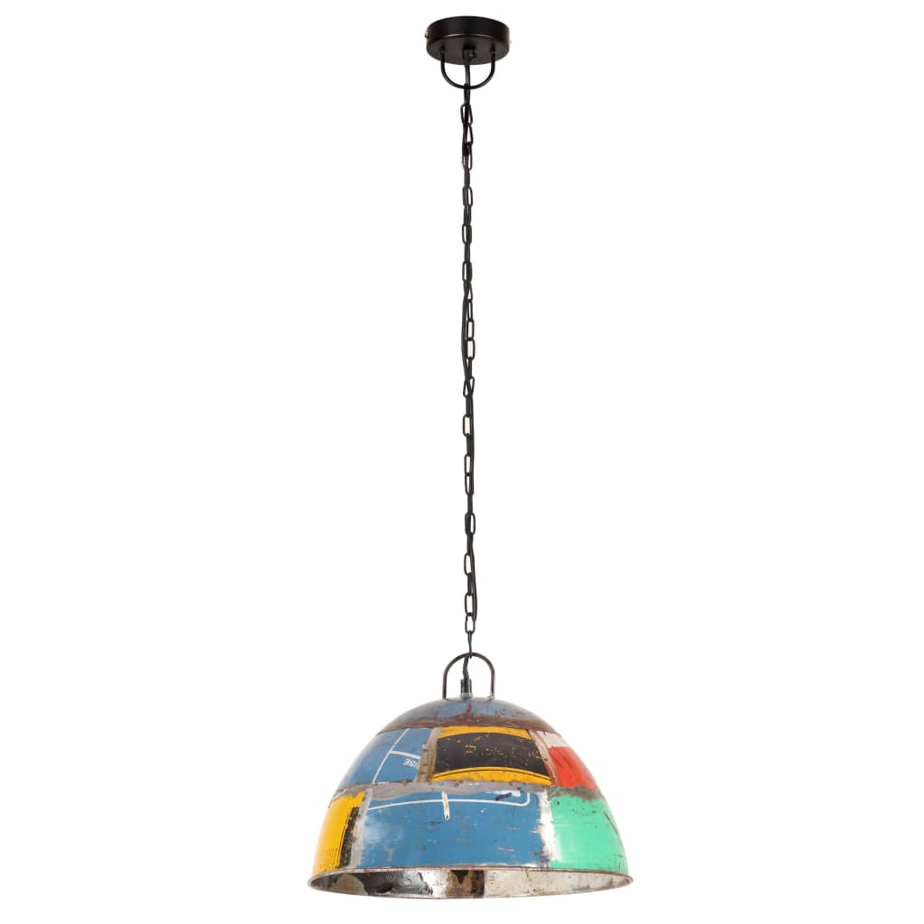 Industrial Vintage Hanging Lamp 25 W Multicolour Round 41cm E27- Lamps - HomeShopIreland - Home Shop Ireland - Lamps - Industrial Vintage Hanging Lamp 25 W Multicolour Round 41cm E27