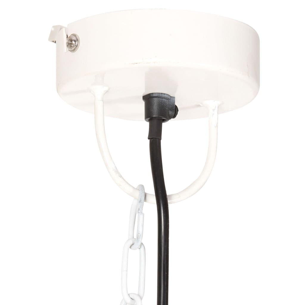 Industrial Vintage Hanging Lamp 25 W White Round 31 cm E27- Lamps - HomeShopIreland - Home Shop Ireland - Lamps - Industrial Vintage Hanging Lamp 25 W White Round 31 cm E27