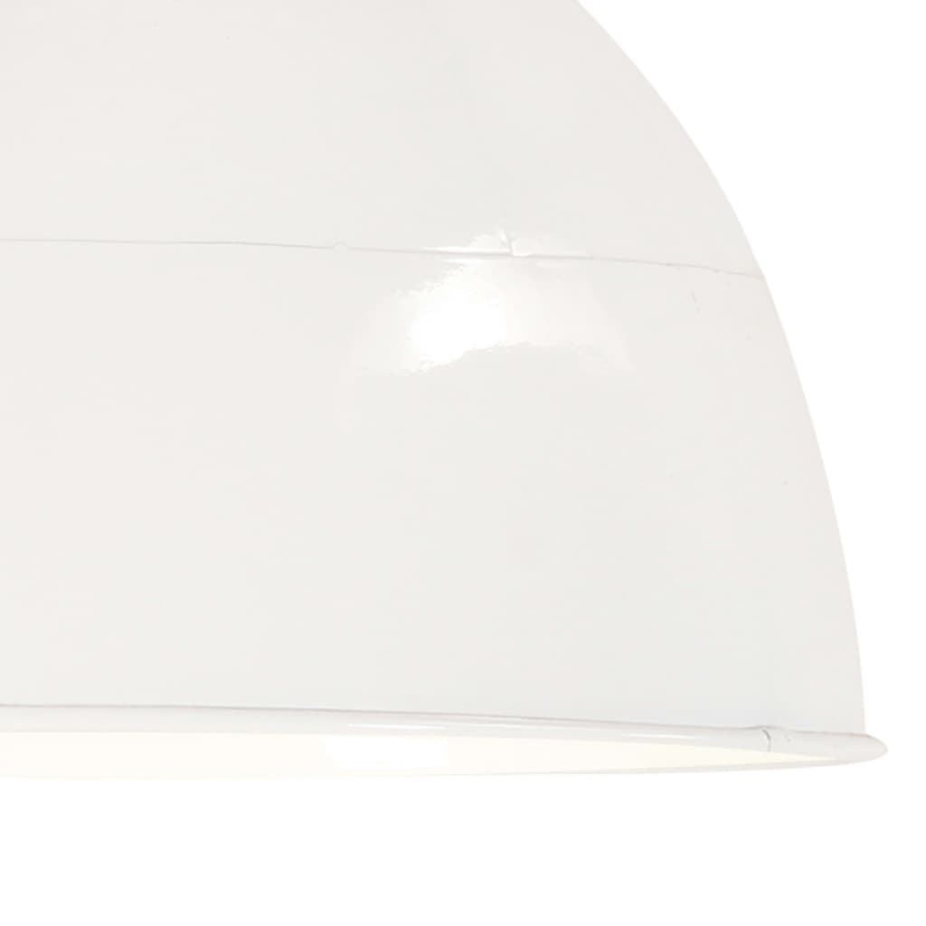 Industrial Vintage Hanging Lamp 25 W White Round 31 cm E27- Lamps - HomeShopIreland - Home Shop Ireland - Lamps - Industrial Vintage Hanging Lamp 25 W White Round 31 cm E27
