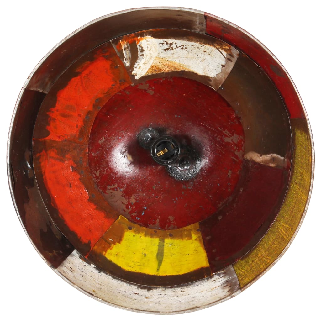 Industrial Vintage Hanging Lamp 25 W Multicolour Round 31cm E27- Lamps - HomeShopIreland - Home Shop Ireland - Lamps - Industrial Vintage Hanging Lamp 25 W Multicolour Round 31cm E27