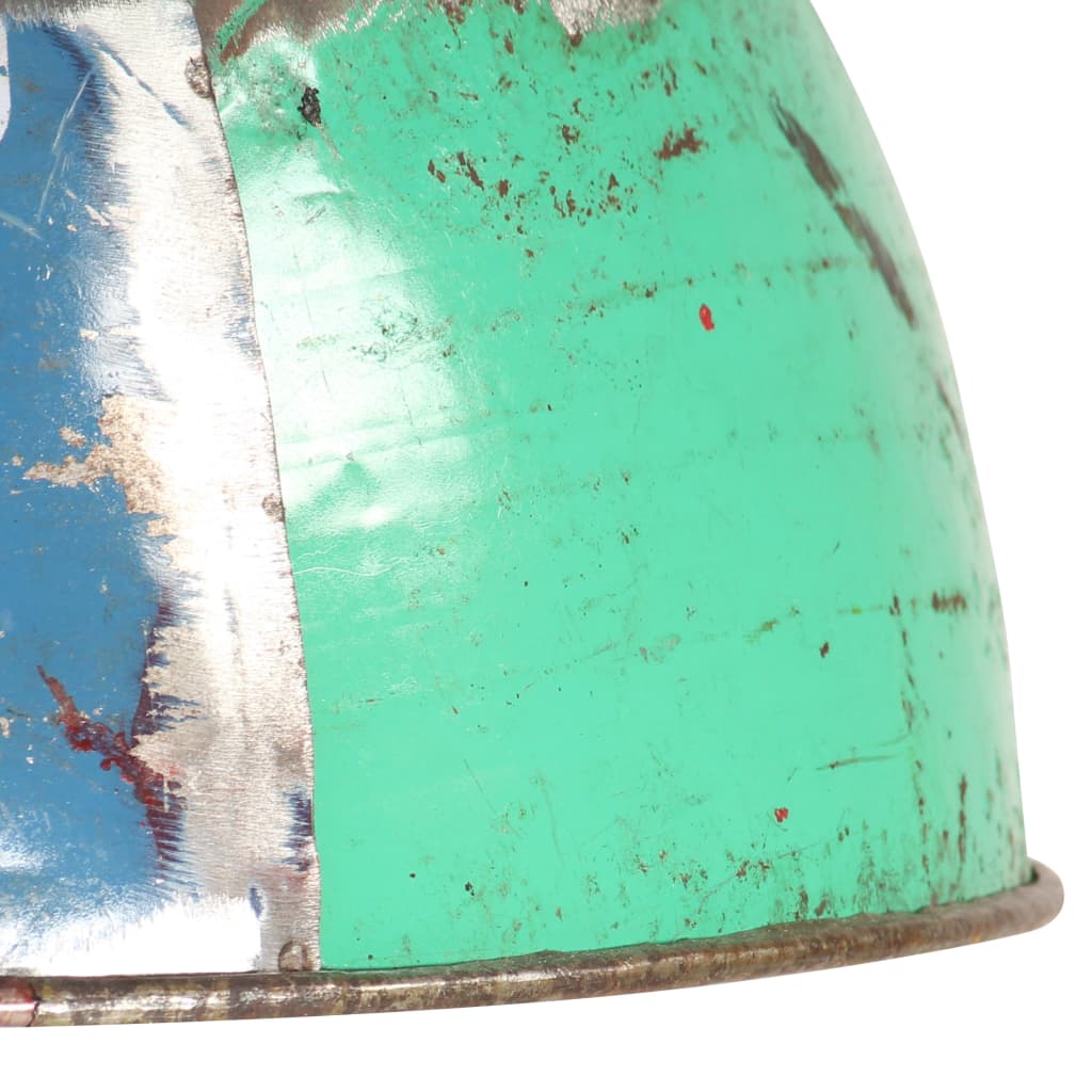 Industrial Vintage Hanging Lamp 25 W Multicolour Round 31cm E27- Lamps - HomeShopIreland - Home Shop Ireland - Lamps - Industrial Vintage Hanging Lamp 25 W Multicolour Round 31cm E27