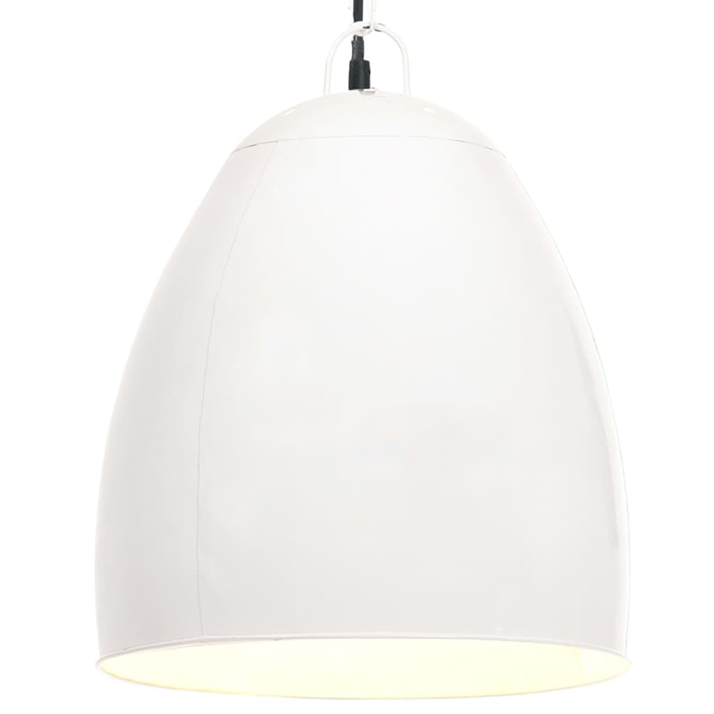 Industrial Hanging Lamp 25 W White Round 42 cm E27- Lamps - HomeShopIreland - Home Shop Ireland - Lamps - Industrial Hanging Lamp 25 W White Round 42 cm E27