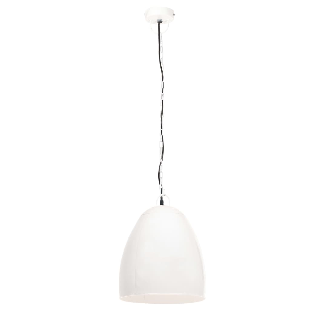 Industrial Hanging Lamp 25 W White Round 42 cm E27- Lamps - HomeShopIreland - Home Shop Ireland - Lamps - Industrial Hanging Lamp 25 W White Round 42 cm E27