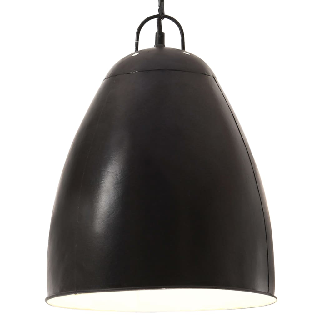 Industrial Hanging Lamp 25 W Dead Black Round 32 cm E27- Lamps - HomeShopIreland - Home Shop Ireland - Lamps - Industrial Hanging Lamp 25 W Dead Black Round 32 cm E27