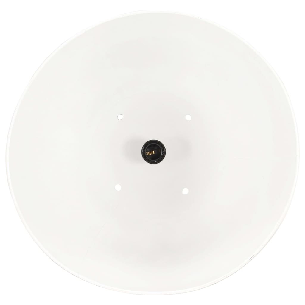 Industrial Hanging Lamp 25 W White Round 32 cm E27- Lamps - HomeShopIreland - Home Shop Ireland - Lamps - Industrial Hanging Lamp 25 W White Round 32 cm E27