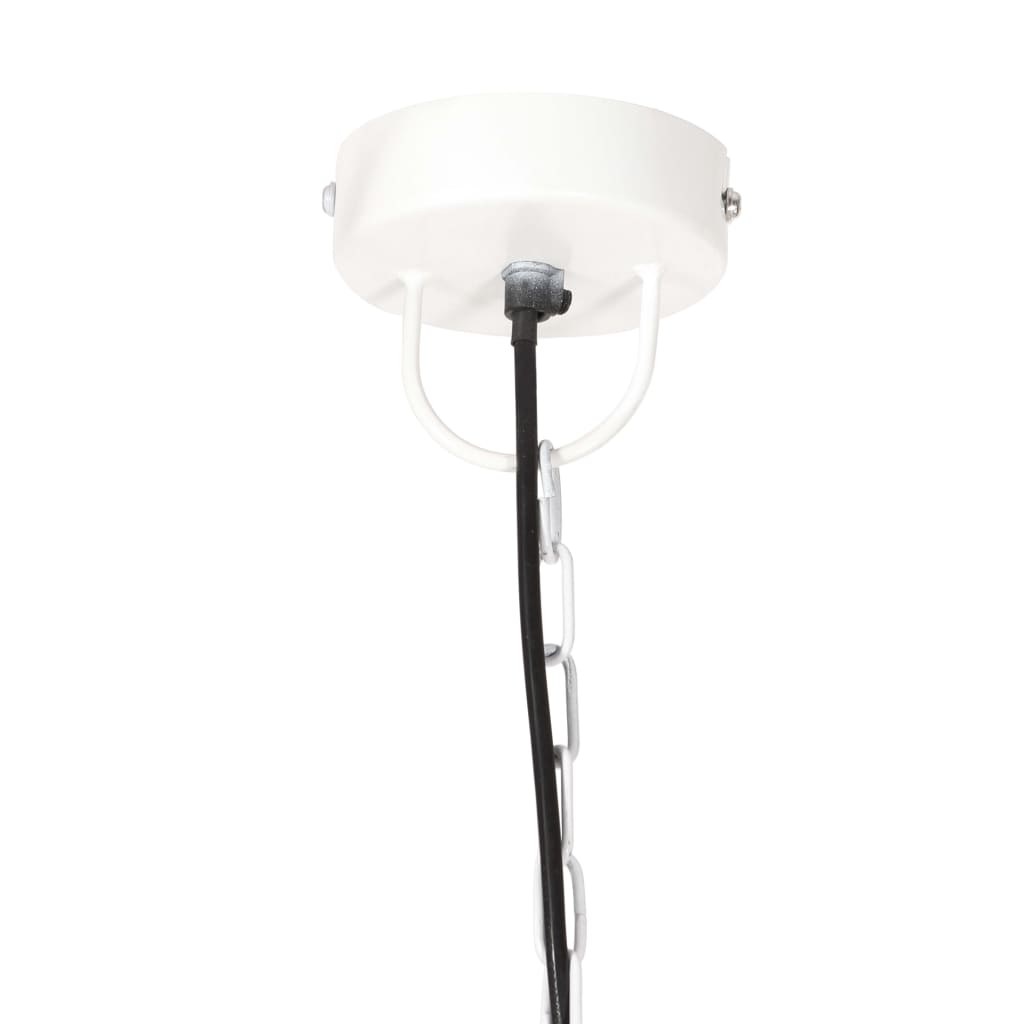 Industrial Hanging Lamp 25 W White Round 32 cm E27- Lamps - HomeShopIreland - Home Shop Ireland - Lamps - Industrial Hanging Lamp 25 W White Round 32 cm E27