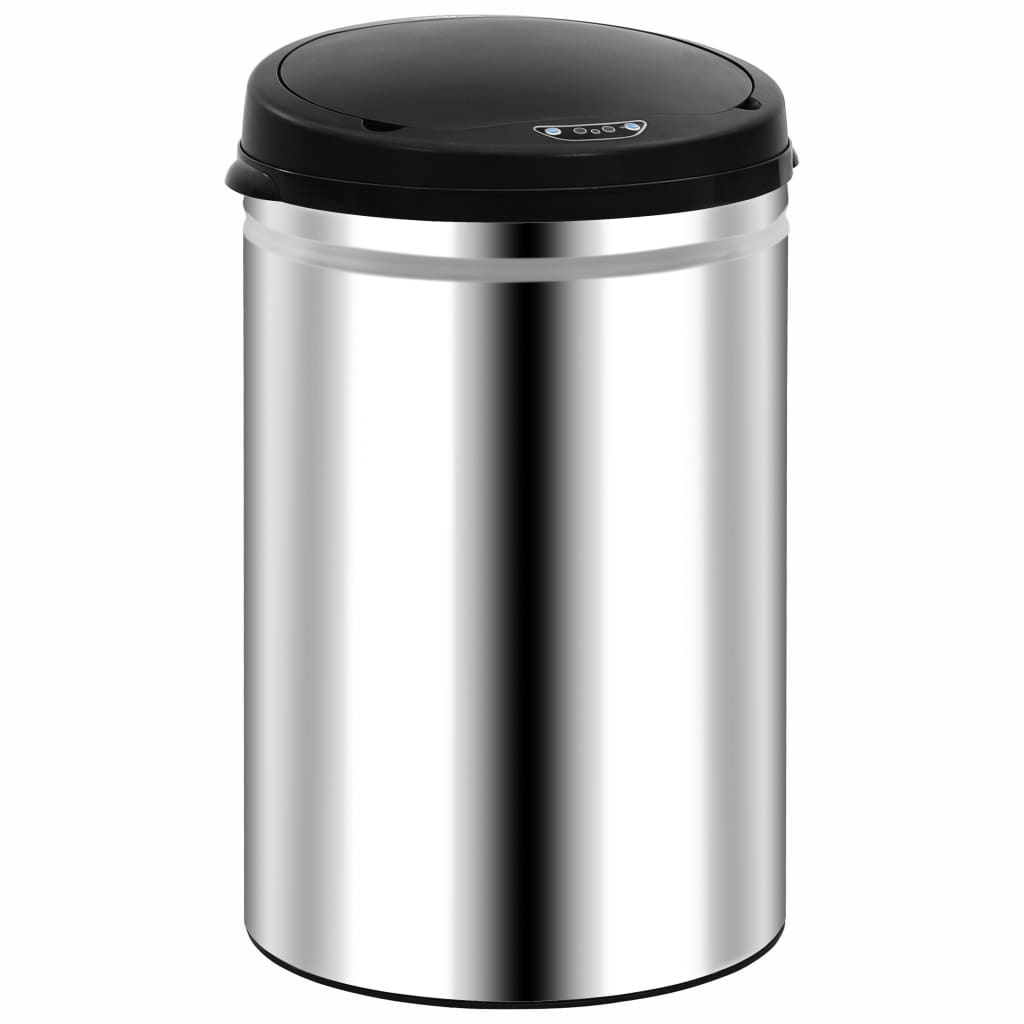 Automatic Sensor Dustbin 30 L Stainless Steel- Rubbish Bins & Waste Paper Baskets - HomeShopIreland - Home Shop Ireland - Rubbish Bins & Waste Paper Baskets - Automatic Sensor Dustbin 30 L Stainless Steel