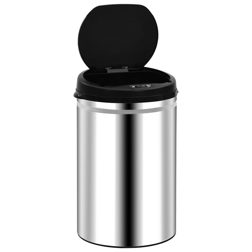 Automatic Sensor Dustbin 30 L Stainless Steel- Rubbish Bins & Waste Paper Baskets - HomeShopIreland - Home Shop Ireland - Rubbish Bins & Waste Paper Baskets - Automatic Sensor Dustbin 30 L Stainless Steel