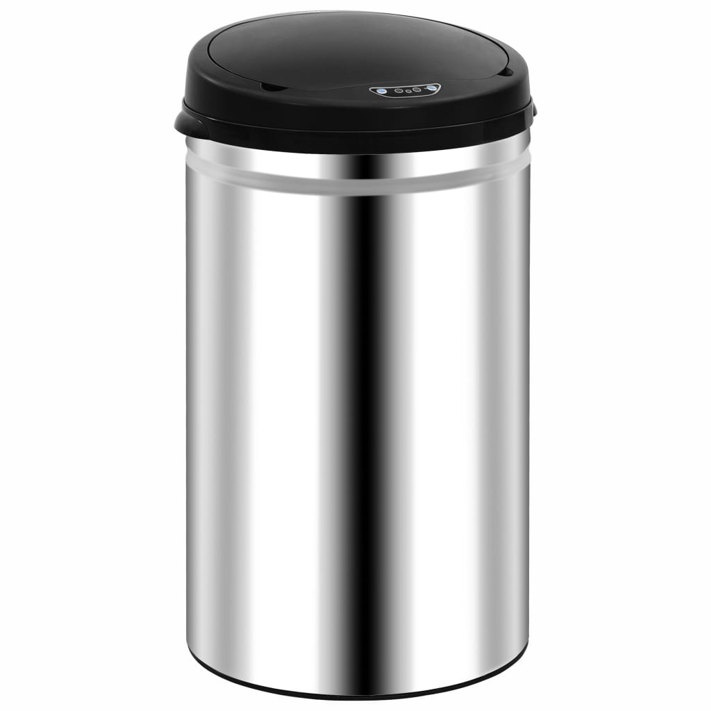 Automatic Sensor Dustbin 40 L Stainless Steel- Rubbish Bins & Waste Paper Baskets - HomeShopIreland - Home Shop Ireland - Rubbish Bins & Waste Paper Baskets - Automatic Sensor Dustbin 40 L Stainless Steel