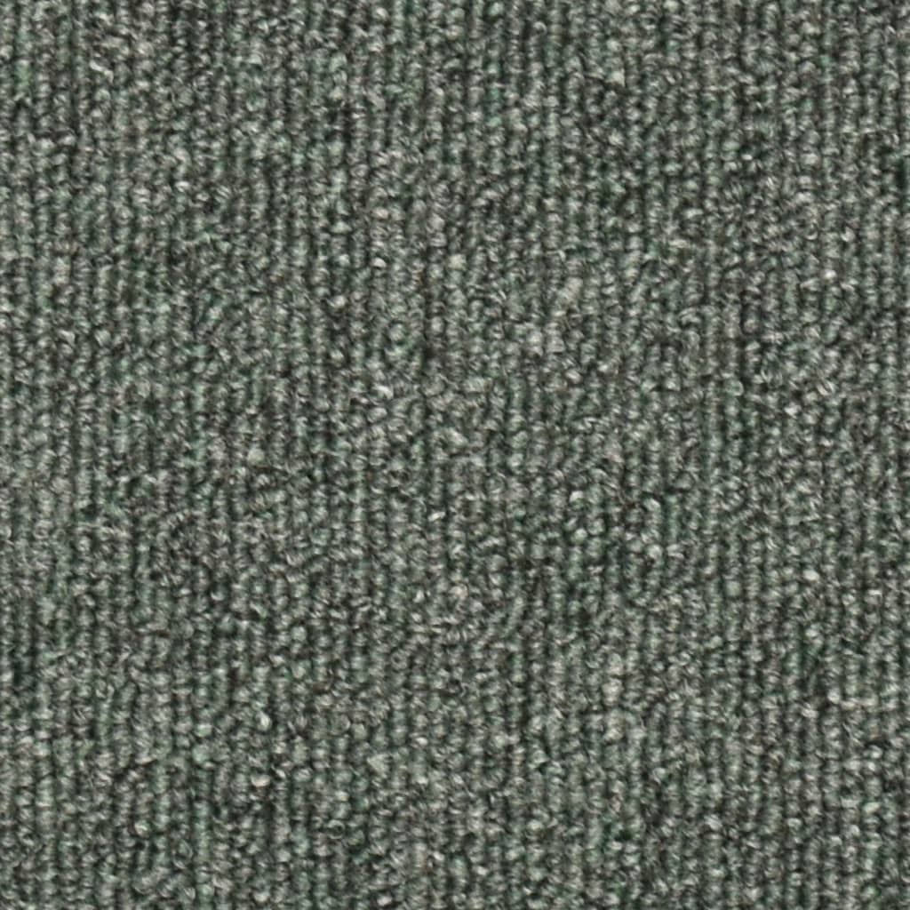 Carpet Stair Treads 15 pcs Dark Green 56x17x3 cm- Stair Treads - HomeShopIreland - Home Shop Ireland - Stair Treads - Carpet Stair Treads 15 pcs Dark Green 56x17x3 cm