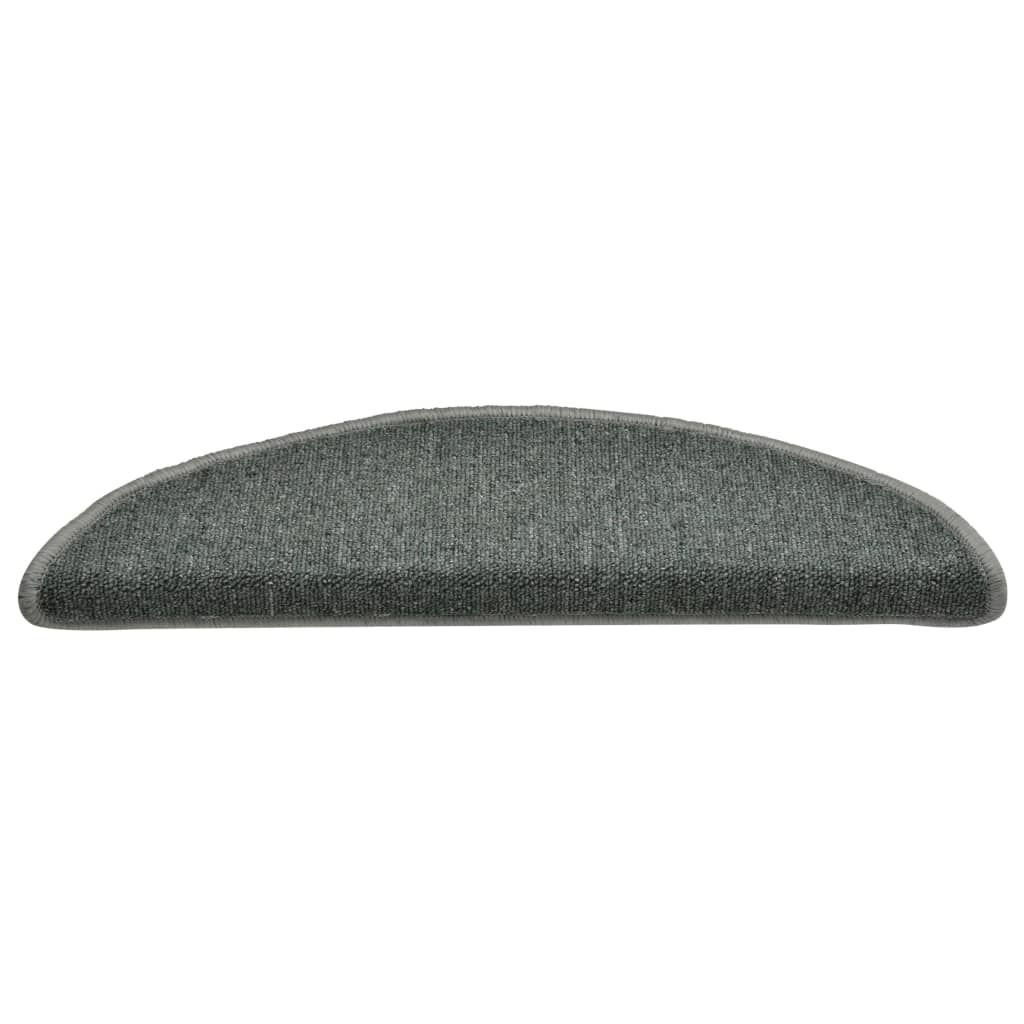 Carpet Stair Treads 15 pcs Dark Green 56x17x3 cm- Stair Treads - HomeShopIreland - Home Shop Ireland - Stair Treads - Carpet Stair Treads 15 pcs Dark Green 56x17x3 cm