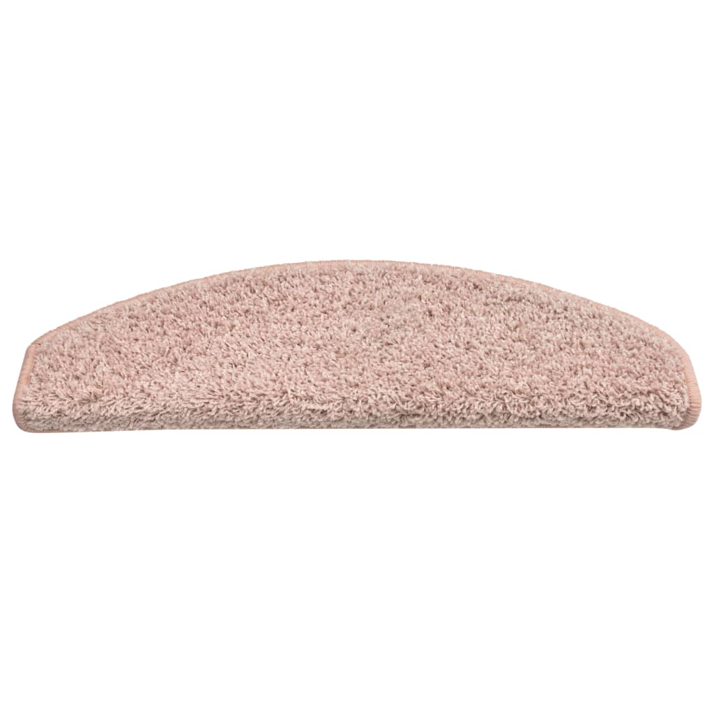 Carpet Stair Treads 15 pcs Light Pink 65x21x4 cm- Stair Treads - HomeShopIreland - Home Shop Ireland - Stair Treads - Carpet Stair Treads 15 pcs Light Pink 65x21x4 cm